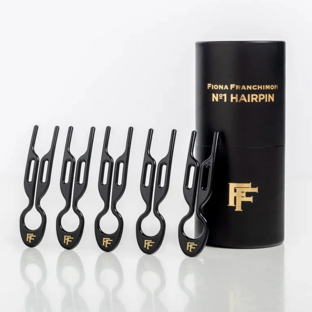 Never been worn Mona Franchimon No 1 Black Hairpin (Set of 5) - Picture 5 of 13